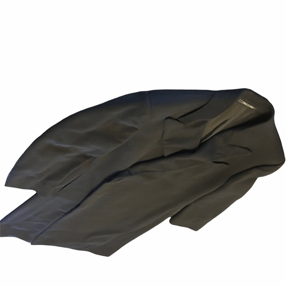 Armani Neumann Marcus black large coat size 42/C - Picture 6 of 15